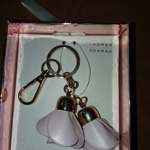 🥀Pale Pink Rosebud Bag Charm🌹